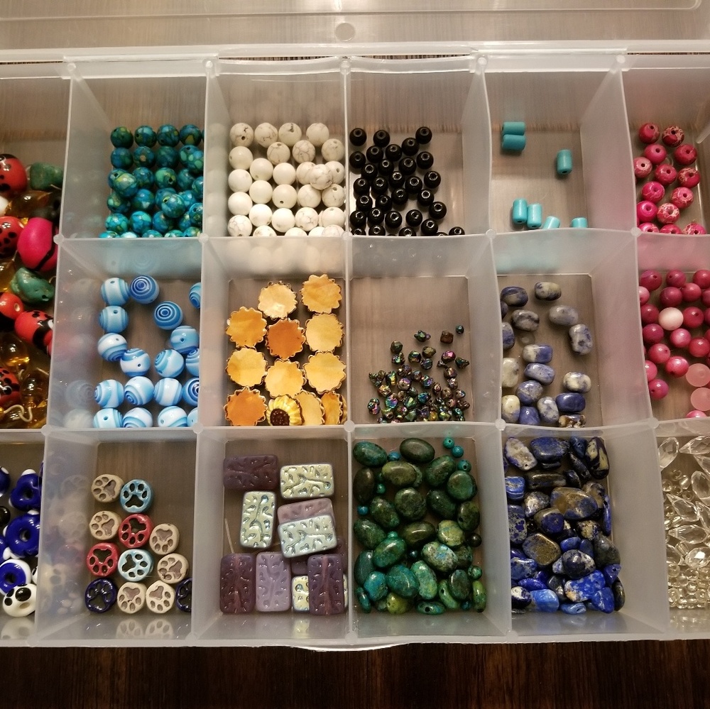 Mixed beads